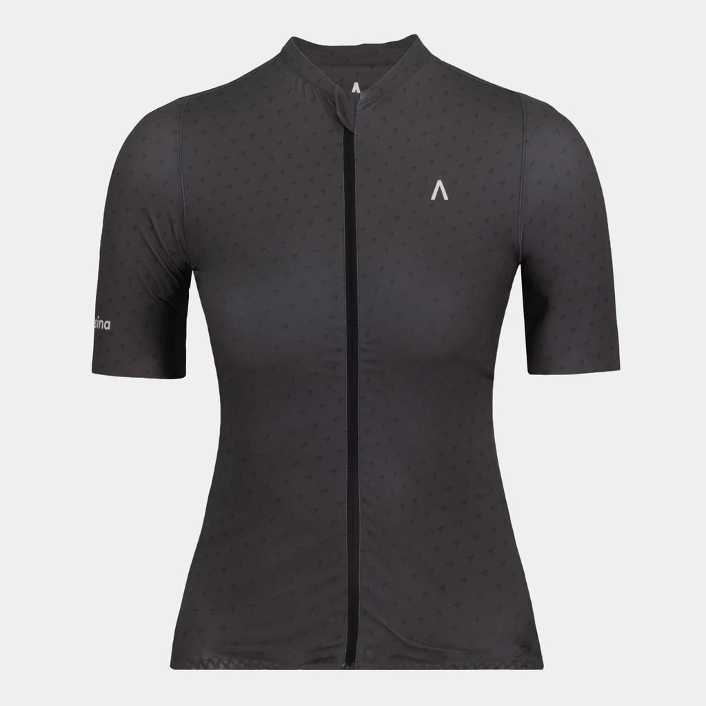Velotrikot-Jersey-Alfonsina-Schwarz-La Strada-Full