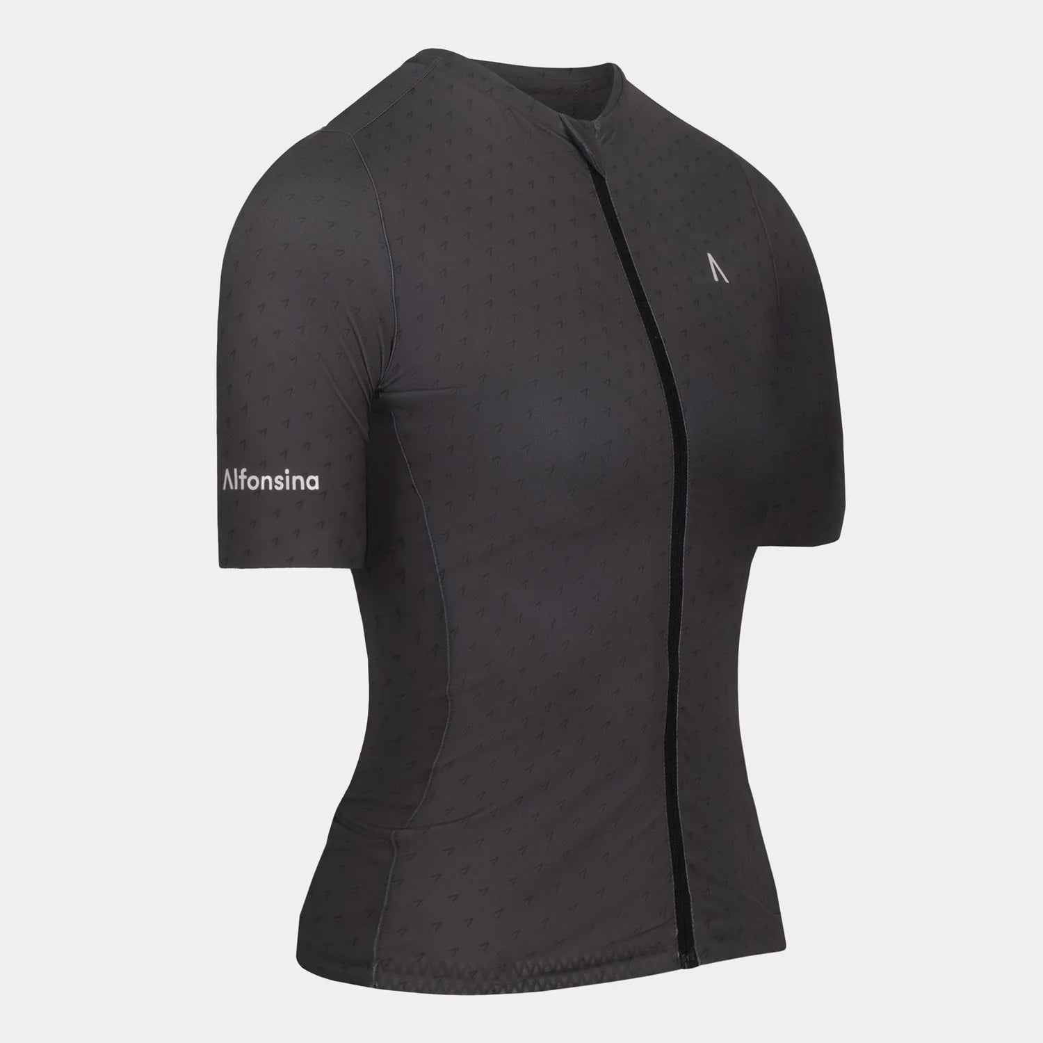 Velotrikot-Jersey-Alfonsina-Schwarz-La Strada-Seite